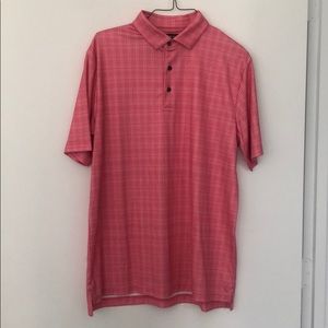 Jack Nicklaus SS Gingham Performance Polo